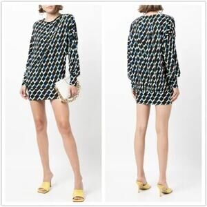 Diane Von Furstenberg Reece Tunic Dress NWT XXS